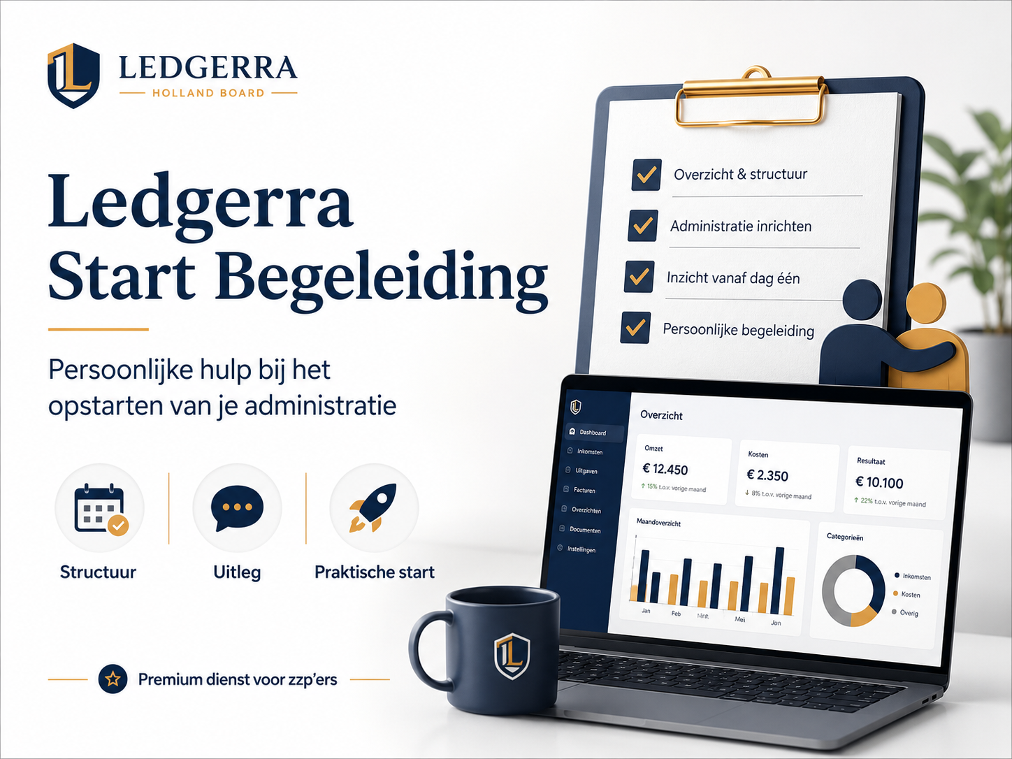 Ledgerra Start Begeleiding voor zzp’ers